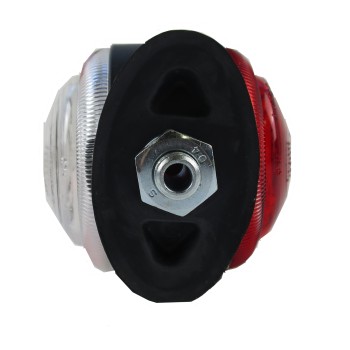 Umrissleuchte Hella rot/weiß mit Befestigungsschraube M10 2TJ001633211 – Bild 3