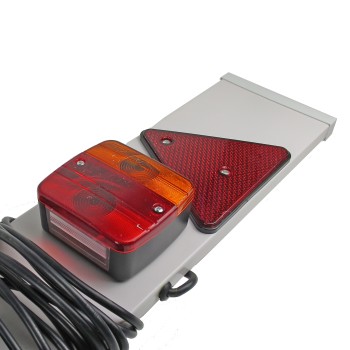 Anhänger Lichtleiste, Lichtbalken, Traverse, Rückleuchten, 120cm breit, 9m Kabel – Bild 3