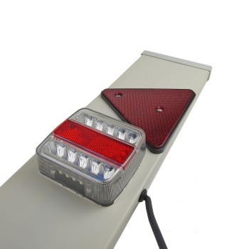 Anhänger LED Lichtleiste, Lichtbalken, Rückleuchten, 120cm breit, 6m Kabel – Bild 3
