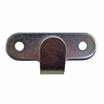 Abspannhaken verzinkt Lochabstand circa 45 mm für Plane oder Netz am Anhänger – Bild 2