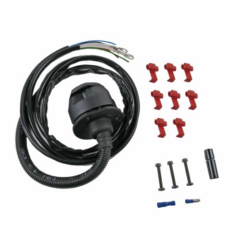 Kabelsatz 13 polig Jäger System mit 1,5m Kabel für Anhängerkupplungen