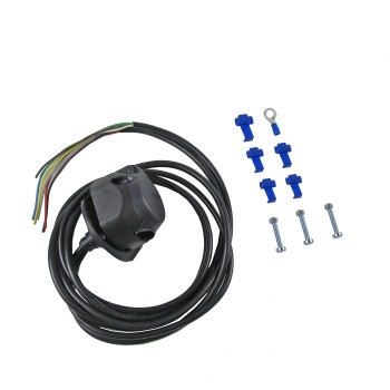 Kabelsatz 7 + 1 polig mit 1,5m Kabel für Anhängerkupplungen