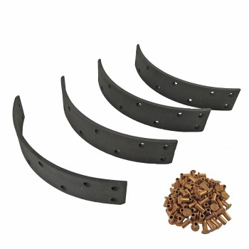 Beral Bremsbelag-Satz Knott / BPW zum Nieten 10 Bohrungen für 230 x 40