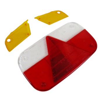 Aspöck Multipoint 3 Ersatzlichtscheibe / Ersatzglas rechts und links passend