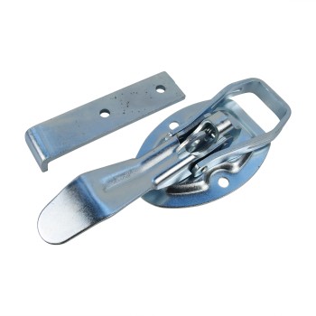 Exzenter Verschluss m Flachbügel Bordwandverschluss 220mm lang inklusive Gegenhalter