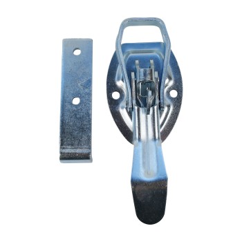 Exzenter Verschluss m Flachbügel Bordwandverschluss 220mm lang inklusive Gegenhalter – Bild 2