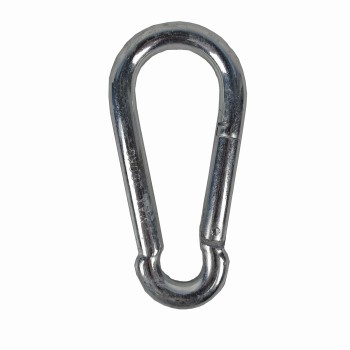Karabiner Metall 10 x 100 mm für Pkw Anhänger – Bild 2