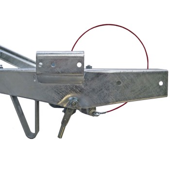 Alko Auflaufeinrichtung für Vierkant Deichsel Ø 100mm Typ 251S 1500 - 2600kg – Bild 5
