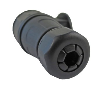 13 poliger Qualitäts Anhängerstecker Gummitülle für 1 und 2 Kabel – Bild 4