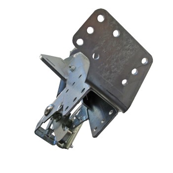 BPW V-Auflaufeinrichtung TYP ZAF 1,6-3 750 - 1500kg FL=120/170-220mm Stützradkonsole hinten quer – Bild 3