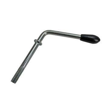 Knebelschraube M12 95 mm lang für Klemmhalter 60mm Stützrad