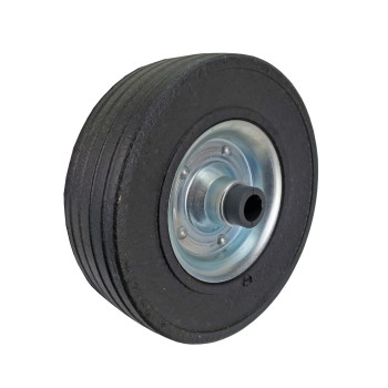 Vollgummirad / Ersatzrad 220 x 65 mm für Stützräder Nabenbreite 90mm PKW Anhänger