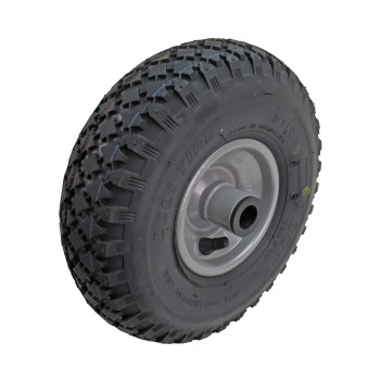 Luftrad / Ersatzrad m Stahlblechfelge 260 x 77mm f Stützräder m Nabenbreite 90mm