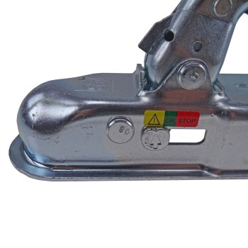 Winterhoff Kugelkupplung TYP WW 8G 60mm Vierkantrohr Zugmaul PKW Anhänger – Bild 2