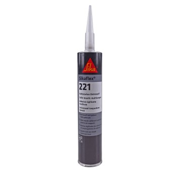 Sikaflex 221 Farbe grau haftstarke Dichtmasse – Bild 2