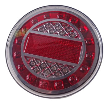LED Rückleuchte 12/24V 4 Funktionen 125mm