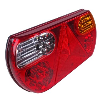 LED Rückleuchte 6 Funktionen 296x142mm rechts