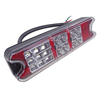 LED Rückleuchte 5 Funktionen 192x51mm 21LED