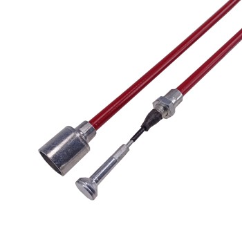 Bowdenzug Bremsseil passend für Alko Glocke 26mm / Pilz Nippel HL=1020 SL=1216 Longlife