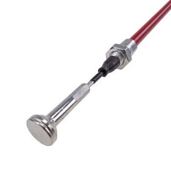 Bowdenzug Bremsseil passend für Alko Glocke 26mm / Pilz Nippel HL=1020 SL=1216 Longlife – Bild 3