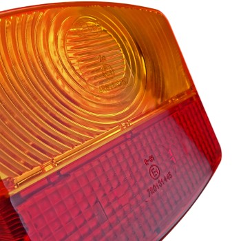Ersatz Lichtscheibe Hella 2 Kammer Leuchte 3182 ohne Kennzeichenbeleuchtung 9EL118614011 – Bild 4