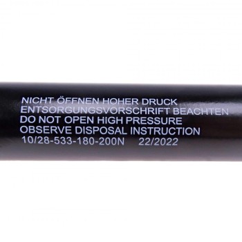 Auflaufdämpfer passend für Knott / BPW TYP KF17 A, KR17 A, KF 20 A, KR 20 A GTA 1.7, GTA 2.1 – Bild 3