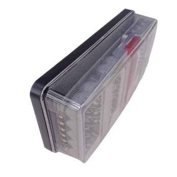 LED Rückleuchte 5 Funktionen 225x105mm 43LED rechts – Bild 6