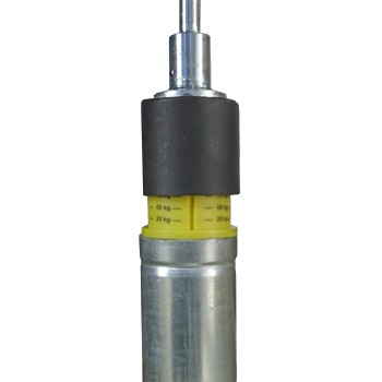 Stützrad mit integrierter Stützlastwaage und 48mm Rohrdurchmesser (Artikelnummer 990003474) – Bild 3