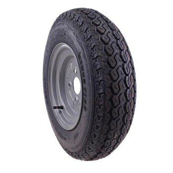 4.50 - 10 Komplettrad Felge 3.50 x 10 LK 4x100 für PKW Anhänger – Bild 3