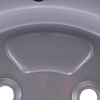 4.00 - 10 Komplettrad Felge 3.50 x 10 LK 4x100 für PKW Anhänger – Bild 7