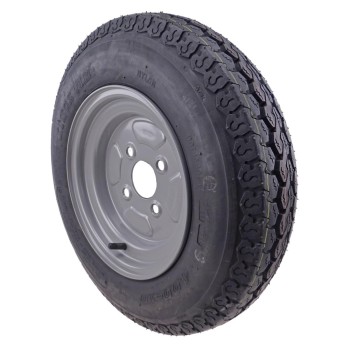 4.00 - 10 Komplettrad Felge 3.50 x 10 LK 4x100 für PKW Anhänger
