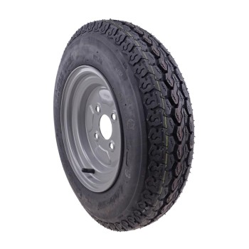 4.00 - 10 Komplettrad Felge 3.50 x 10 LK 4x100 für PKW Anhänger – Bild 2