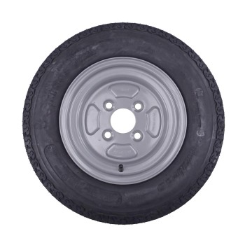 4.00 - 10 Komplettrad Felge 3.50 x 10 LK 4x100 für PKW Anhänger – Bild 3