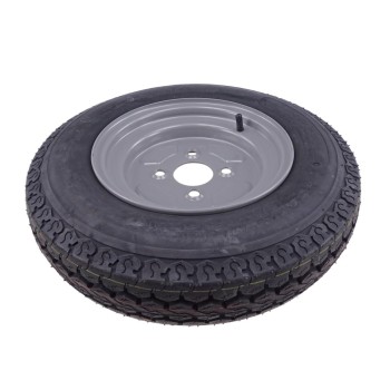 4.00 - 10 Komplettrad Felge 3.50 x 10 LK 4x100 für PKW Anhänger – Bild 4
