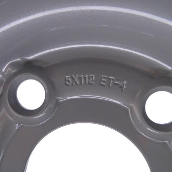195/55 R10C Komplettrad Felge 6 x 10 LK 5x112 für PKW Anhänger – Bild 8