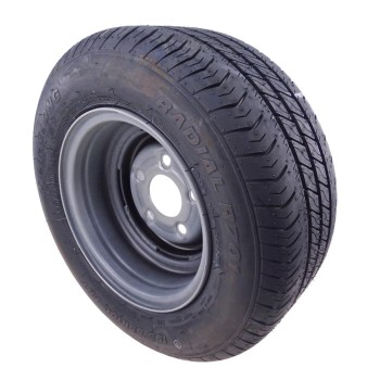 195/55 R10C Komplettrad Felge 6 x 10 LK 5x112 für PKW Anhänger – Bild 2