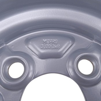 Felge 3.00 x 8, Mittenloch 60mm, Lochkreis 100, 4 Loch, ET 0 für PKW Anhänger – Bild 7