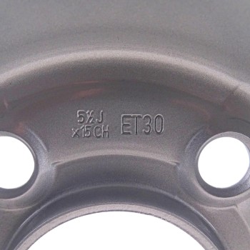 Felge 5.5J x 15 H2 Mittenloch 67mm, Lochkreis 112, 5 Loch, ET 30 für PKW Anhänger – Bild 4