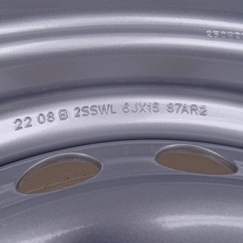 Felge 6J x 15 H2 Mittenloch 67mm, Lochkreis 112, 5 Loch, ET 30 für PKW Anhänger – Bild 3