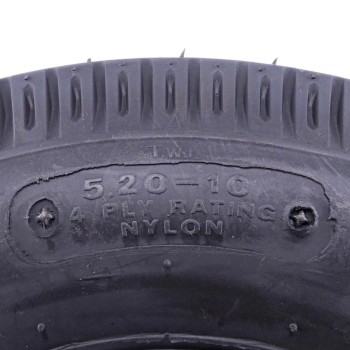 5.20 - 10 Komplettrad Felge 3.50 x 10 LK 4x100 für PKW Anhänger – Bild 6