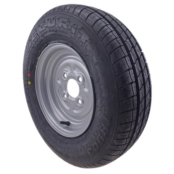 145/80 R10 Komplettrad Felge 3.50 x 10 LK 4x100 für PKW Anhänger
