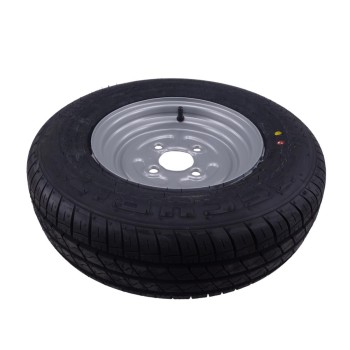145/80 R10 Komplettrad Felge 3.50 x 10 LK 4x100 für PKW Anhänger – Bild 8