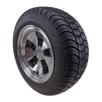 195/50 B10 Komplettrad mit Alufelge 6J x 10 LK 5x112 für PKW Anhänger