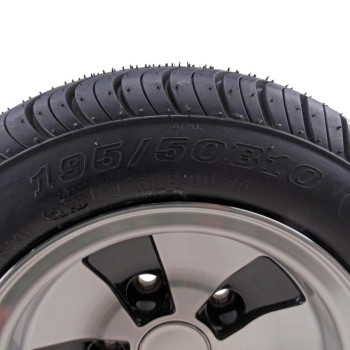 195/50 B10 Komplettrad mit Alufelge 6J x 10 LK 5x112 für PKW Anhänger – Bild 3