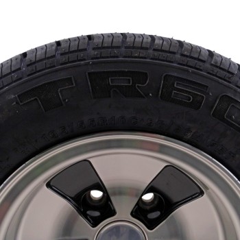 195/55 R10C Komplettrad mit Alufelge 6J x 10 LK 5x112 für PKW Anhänger – Bild 6