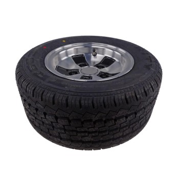 195/55 R10C Komplettrad mit Alufelge 6J x 10 LK 5x112 für PKW Anhänger – Bild 3