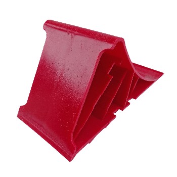 Keil / Unterlegkeil / Radstopper aus Kunststoff rot zum Beispiel für PKW Anhänger – Bild 4