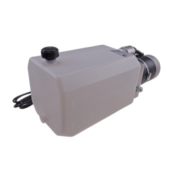 Hydraulikaggregat 12V 8 Liter Tank für PKW Anhänger Kipper – Bild 5
