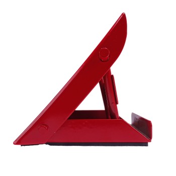 Unterlegkeil Metall klappbar, rot / Bremskeil / Radstopper / Hemmschuh – Bild 7
