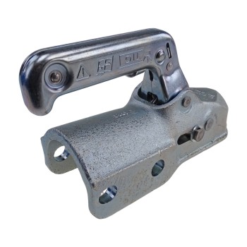 Winterhoff Kugelkupplung TYP WW350-RCH 60mm Rundrohr Bohrung 16,5mm/16,5mm Zugmaul – Bild 5